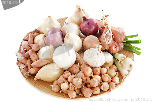Image of varieties of onions