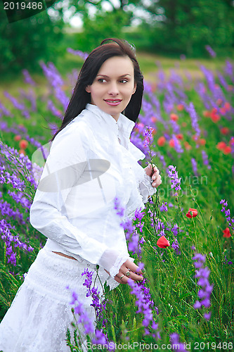 Image of woman in the field