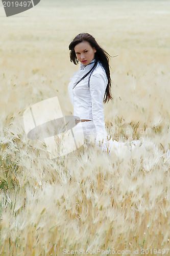 Image of woman in the field