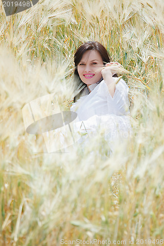 Image of woman in the field