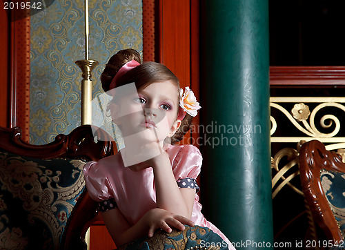 Image of Girl in pink