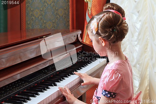 Image of Girl in pink