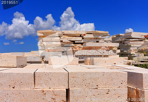 Image of Limestone blocks