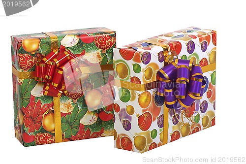 Image of Boxes with gifts.