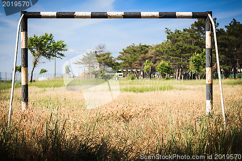 Image of Abandoned soccer field