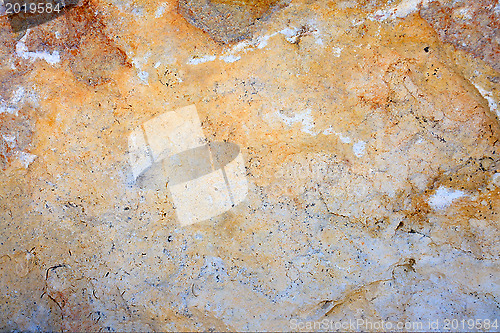 Image of multicolored limestone