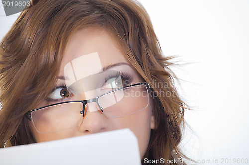 Image of Girl with glasses