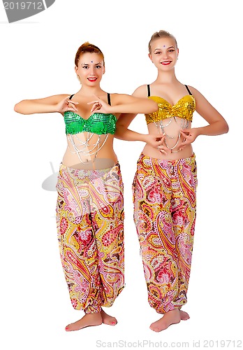 Image of Two belly dancers