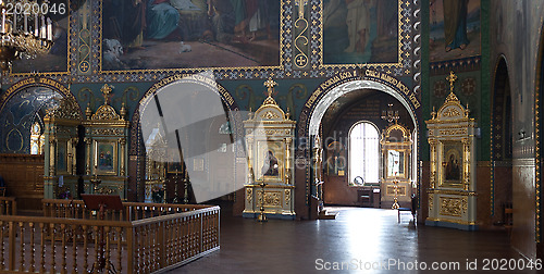 Image of Interior of orthodox cathedral