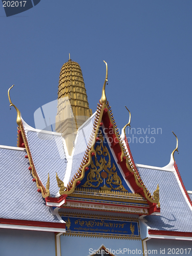 Image of Detail of Buddhist temple