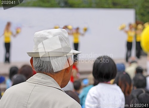 Image of Old man with hat