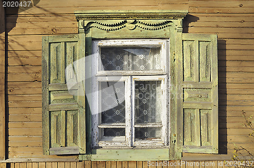 Image of wooden window