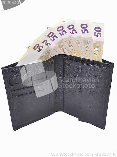 Image of open wallet