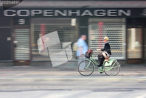 Image of Female Cyclist