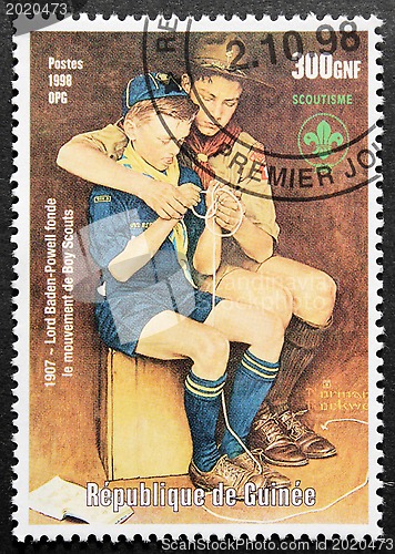 Image of Boy Scout Stamp