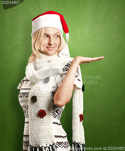Image of Woman Waiting For Christmas