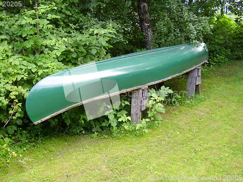 Image of Boat on land