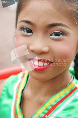 Image of Portrait of a Thai girl