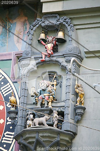 Image of Gothic detail on the Munster of Bern cathedral, Switzerland 