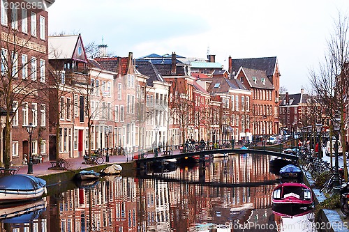 Image of Leiden city, Netherlands