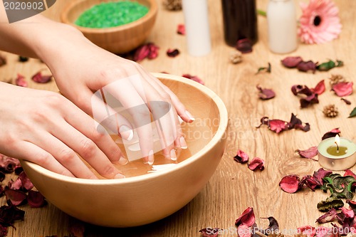 Image of spa for hands