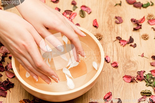 Image of spa for hands