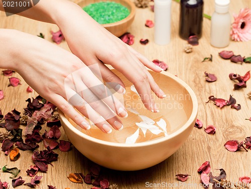 Image of spa for hands