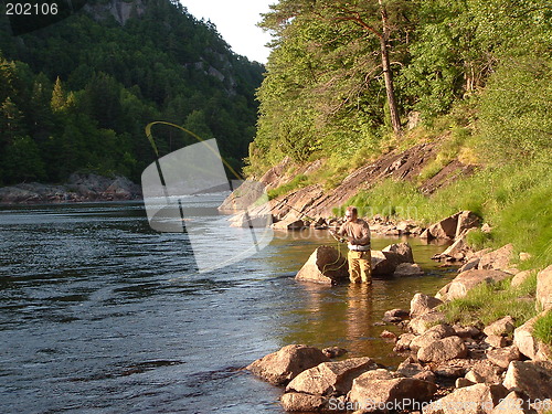 Image of Salmon fishing