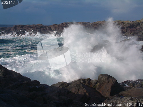 Image of Waves on shore