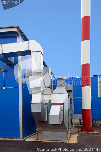 Image of Biofuel boiler house