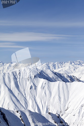 Image of Snowy mountains