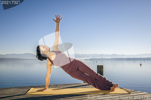 Image of yoga woman