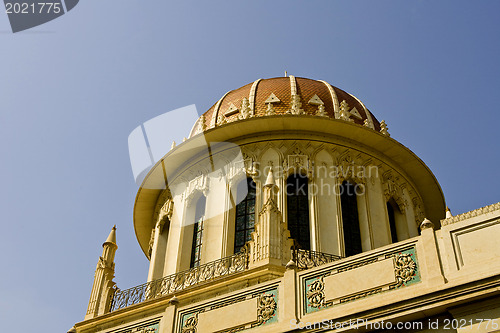 Image of The bahai temple and garden in Haifa