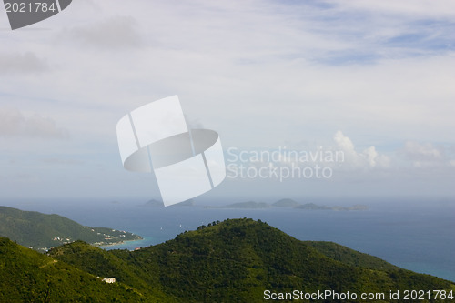 Image of Lagoon on caribbean sea