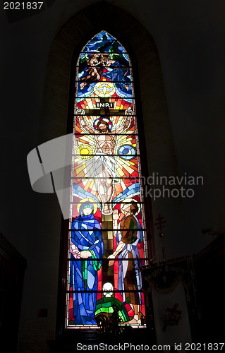 Image of Stained glass window in Washington Masonic National Memorial