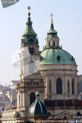 Image of Prague's church steeples