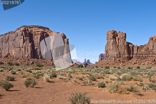 Image of Monument Valley. USA