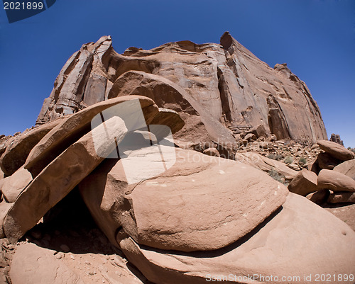 Image of Monument Valley. USA