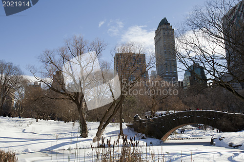 Image of Central Park, New York. Beautiful park in beautiful city. 