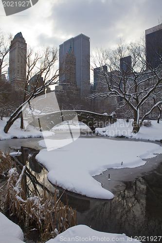 Image of Central Park, New York. Beautiful park in beautiful city. 