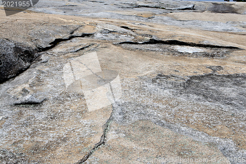 Image of The surface of Stone-Mountain. Atlanta, Georgia