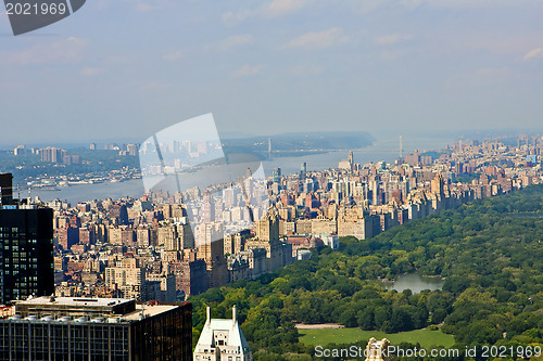 Image of Ponaramic view of Manhattan.