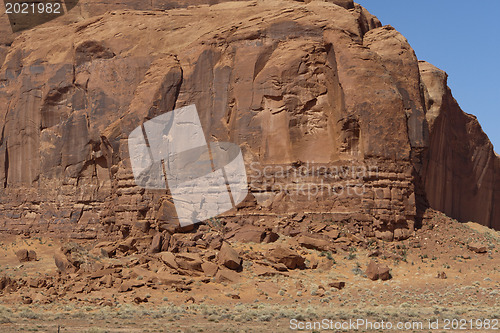 Image of Monument Valley. USA