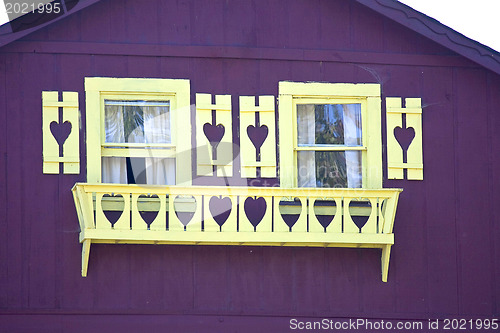 Image of Decorated windows