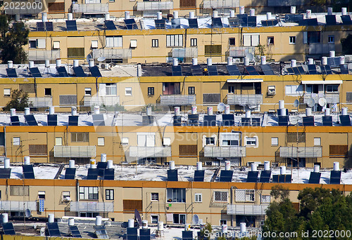 Image of Ponaramic view of Haifas apartment buildings