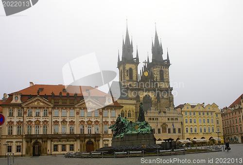 Image of Prague's church steeples
