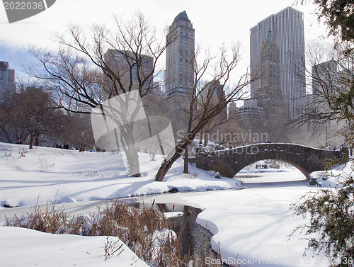 Image of Central Park, New York. Beautiful park in beautiful city. 