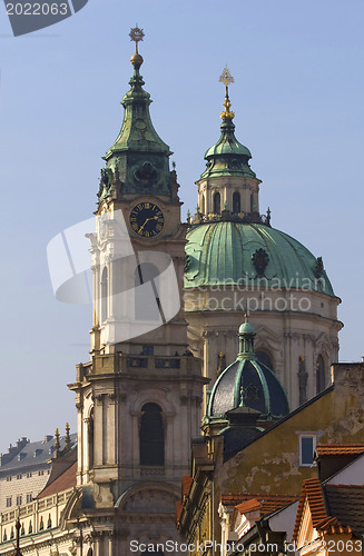 Image of Prague's church steeples