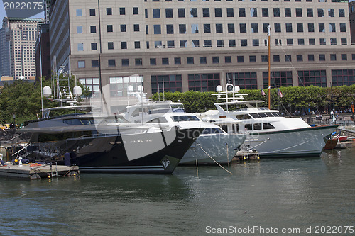 Image of SAILING THE HUDSON RIVER 2012 - World Financial Center, Lower Ma