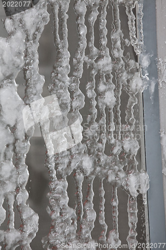 Image of icicle background